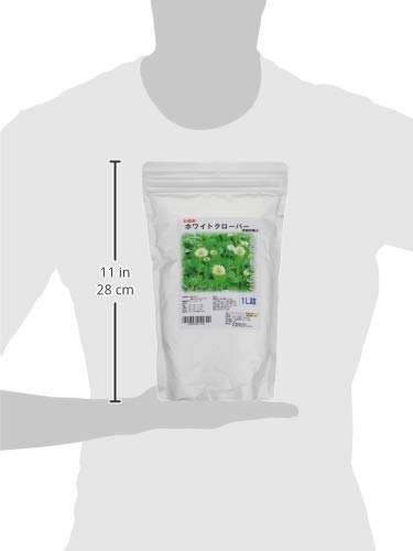 Amazon | 福花園種苗 ホワイトクローバーお徳用種子 1L詰 | 草