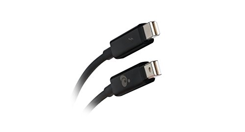 IOGEAR Thunderbolt Male Cable, Black, 1 Meter/3.3 Feet, GTC01-BK