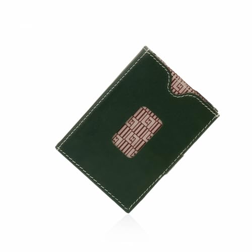 LIULIHUA LLH Leather Trifold Wallet