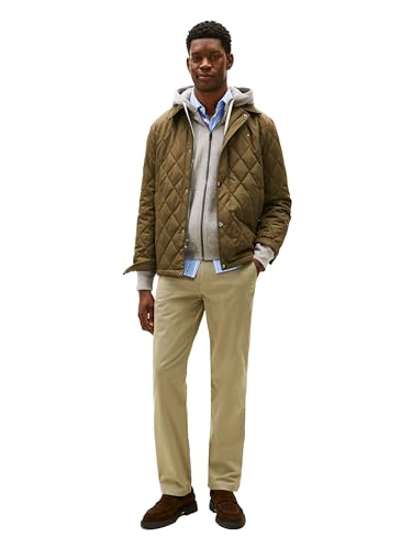 Image of Tommy Hilfiger Men's Stretch Cotton Chino Pants in Custom Fit