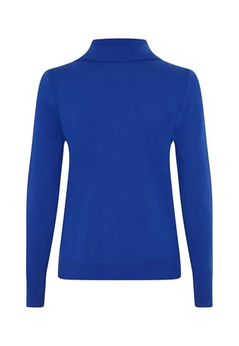 Image of Style & Republic Women's 100% Cashmere Slim Turtleneck Pullover Sweater | Classic Fit, Premium Knit Jumper, Ultra Soft Feel, Lightweight Warmth, Naturally Breathe, Easy Layering, Autumn Winter Spring