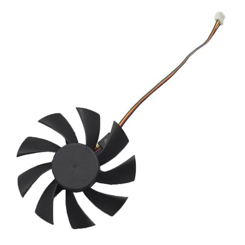 Tensione: DC 12V Parte di raffreddamento del computer 85MM FD9015U12S FY09015H12LPA 4Pin Due cuscinetti a sfera Ventola di raffreddamento for HD 7770 7750 HD7970 Ventola di raffreddamento for scheda grafica