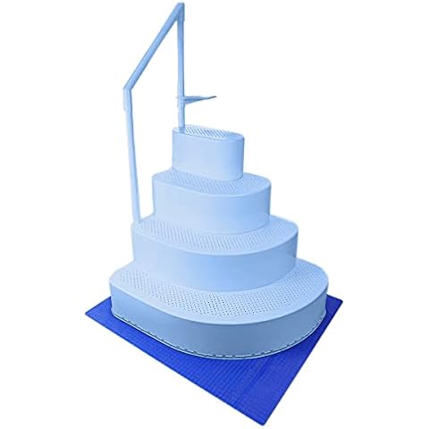 Aqua Select Resin Step in a Box Blue | Ultra Sturdy Steps… Cover