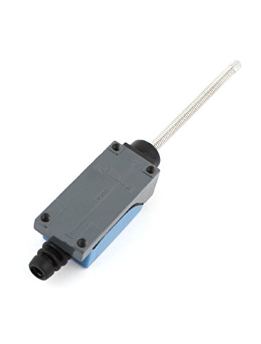 Sourcingmap 4 Pcs ME-9101 Flexible Coil Spring Limit Switch DPST AC 250V DC 115V, Blue - Image 2