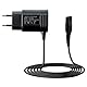 Rasierer Ladegerät Adapter 15V, Kompatibel mit Philips Rasierer 3000, 5000, 7000, 9000 Series, QP6510, QP6520, MG7745, MG7730, MG7720, RQ, HQ, AT, PT, QC, QG, BT, 5.4W USB Netzteil Ersatz