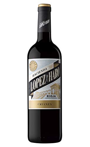 Hacienda López de Haro Crianza - vino tinto D.O.Ca Rioja- 6 botellas de 75cl.