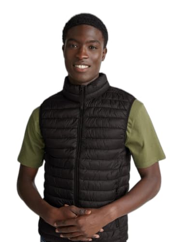 Veste homme Benetton gilet 2twduj00p noir L pour ne plus avoir froid