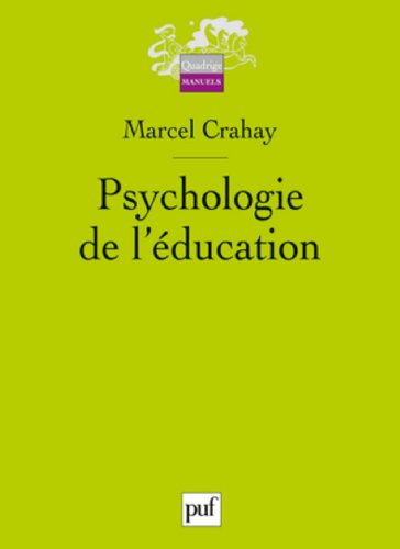 livre Psychologie de l'éducation