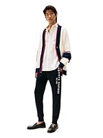 Tommy Hilfiger Men's Tommy Logo Sweatpant Pants, Desert Sky, X-Large