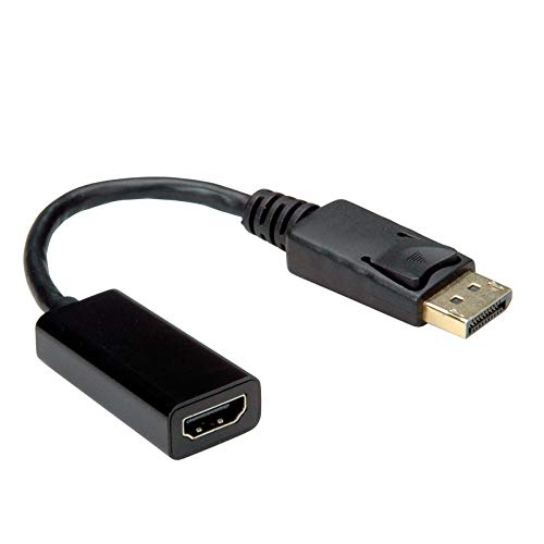 Value Adaptateur DisplayPort HDMI | Prise DP | Prise HDMI | avec Une résolution allant jusqu'à 1920 x 1080/1920 x 1200 à 60 Hz