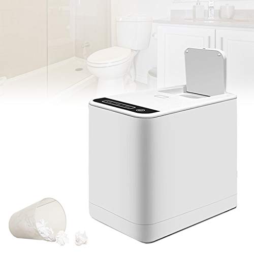 Badezimmer Intelligente Abfalleimer, Home Tragbar Stummschaltung Toilettenpapier Aktenvernichter, Für Windeln/Feuchttücher/Damenbinden