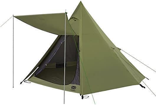 Amazon.co.jp: テント ワンポールテント 3人用 4人用 キャノピー付き 