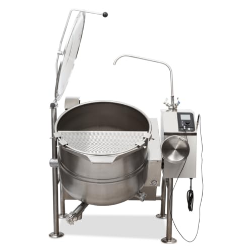 KGL40T 40-Gallon Gas Steam Jacketed Kettle