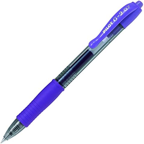 Pilot G207 Retractable Gel Rollerball 0.7 mm (Pack of 3) - Black