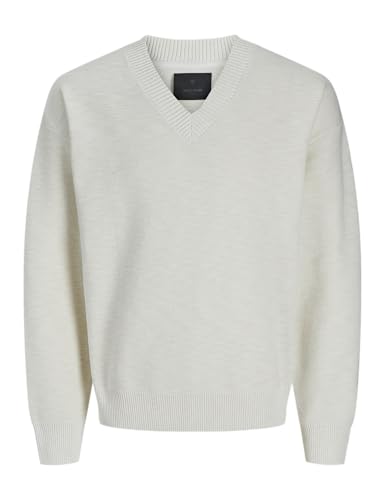 Pull col en V Jack & Jones Jprblasean en tricot pour homme élégant au quotidien