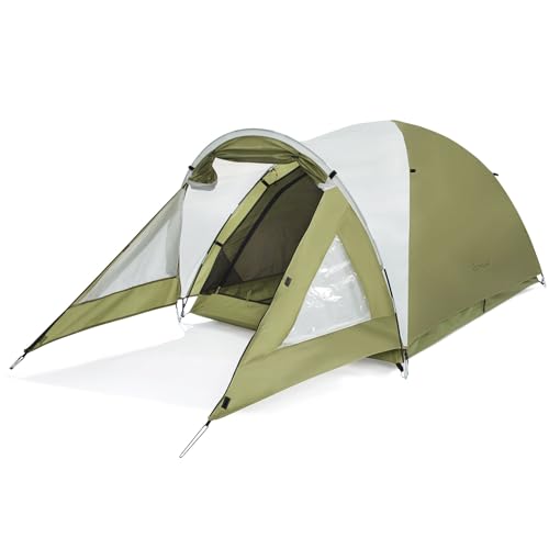 Clostnature Camping Zelt 2 Personen - 2 Mann Zelt Wasserdicht mit Vorraum,...