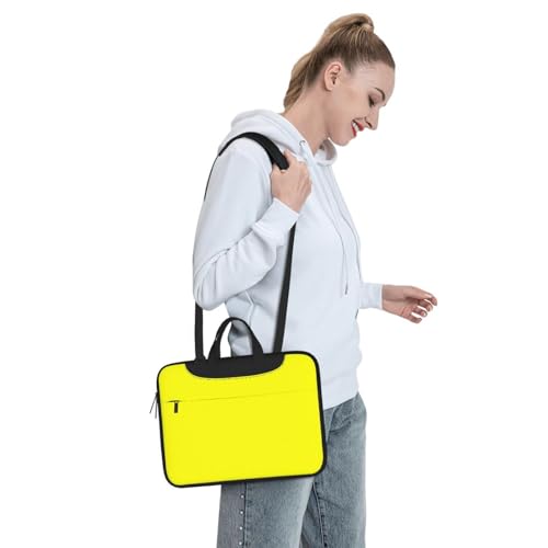 Maletín Amarillo para Laptop 14 pulgadas Impermeable miniatura 3