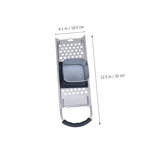 Rallador Multifuncional de Acero Inoxidable con Mango Antideslizante miniatura 2
