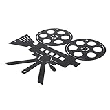 Vidéos maison créatives : utilisez cette décoration pour créer des vidéos maison uniques et mémorables, en ajoutant une touche professionnelle à vos enregistrements, décorations pour soirées cinéma, art mural pour soirées cinéma