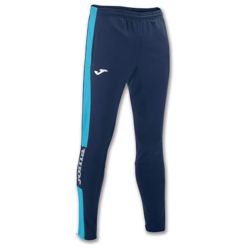 Joma Championship IV Pantalones, Hombre, Marino Turquesa Flúor, M