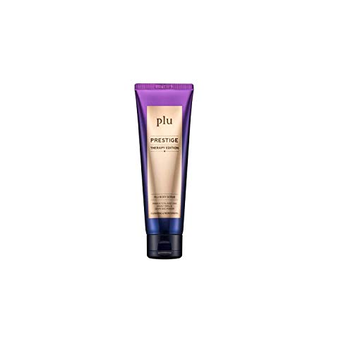 Plu Scrub Body Scrub Prestige Therapy Edition, 3-in-1 Total Care Solution, Exfoliate Moisturize and Nourish, 2019 USA Version [200g]
