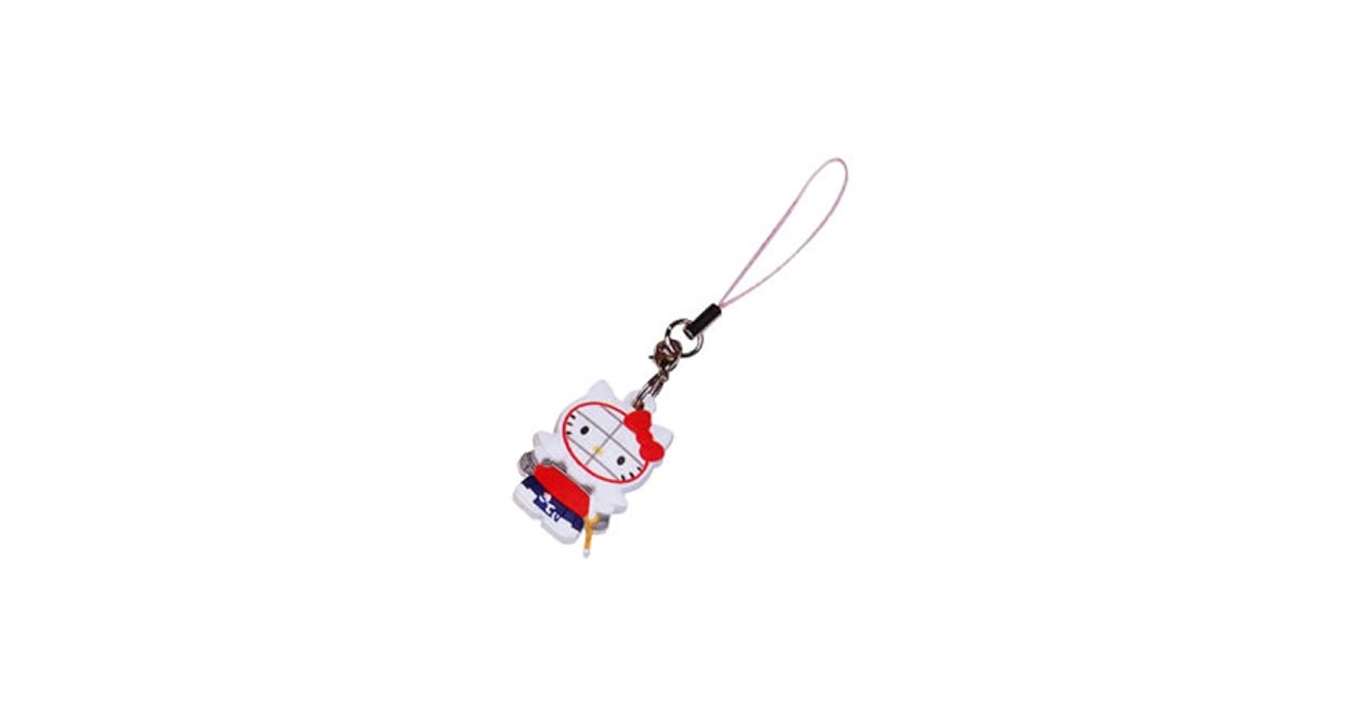 ぎっこ①Hello Kitty 「剣道部」ストラップ【新品未開封(美品