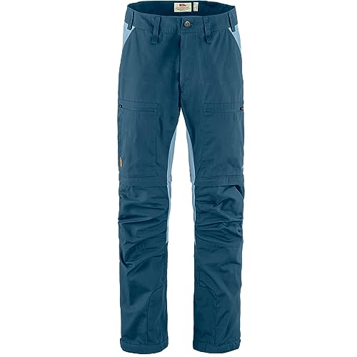 Photo de Fjallraven 81535-534-543 Abisko Lite Trekking Zip-Off M Long Pants Homme Indigo Blue-Dawn Blue Taille 50