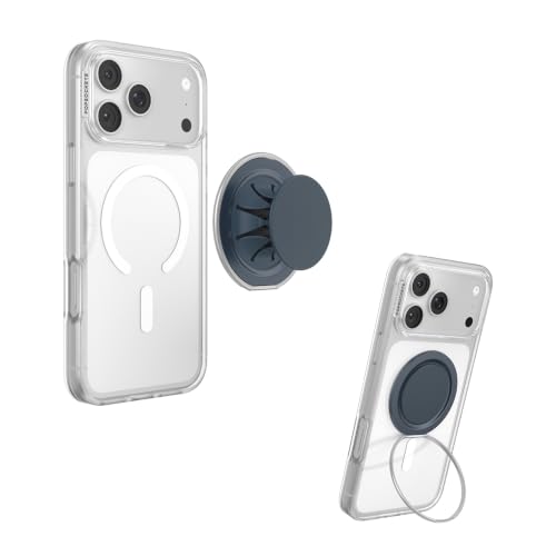 Image of PopSockets Low-Pro Grip for MagSafe, Thin Profile- Navy