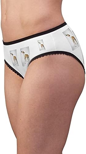 DogsMakeMeHappy Whippet Panties, Whippet Underwear, Briefs, Cotton Briefs, Funny Underwear, Panties For Women