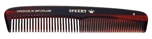 #8 Peine artesanal de acetato carey para cabello miniatura 1