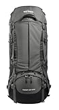 Tatonka Yukon 60+10 Women - Trekkingrucksack für Frauen - Mit Frontzugriff, verstellbarem Rückensystem, extra Bodenfach, Regenhülle und 70 Liter Volumen (titan grey/black)