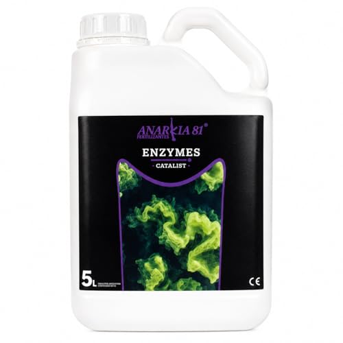 Complejo enzimático Anarkia81 5 L para potenciar la absorción de nutrientes en huertos urbanos
