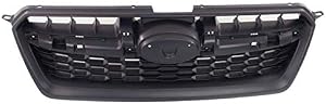 Koolzap For 12-14 Impreza (Sedan & Wagon) Front Face Bar Grill Grille Assembly Painted Black