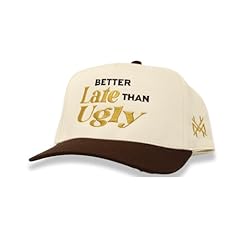 Better Late Than Ugly - Retro Brown/Natural