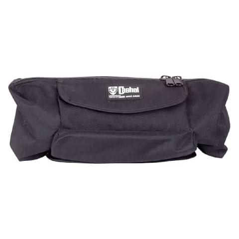Cashel Deluxe Cantle Bag Black Cover