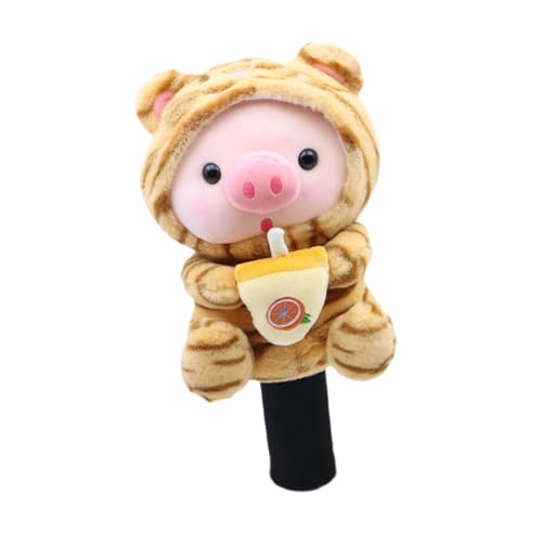 Colaxi Golf Wood Headcover Animal Shaped Plush Transport Protection Protective Sleeve Cartoon Funny Scratchproof Golfer Gift for Men