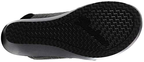 Skechers Cali Womens Beverlee-High Tea Wedge Sandal,black,9 M US