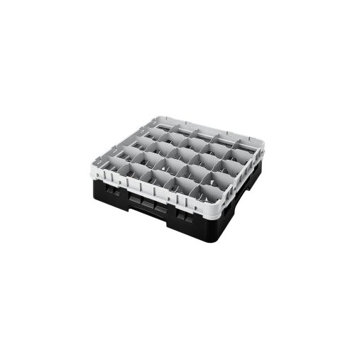 Camrack Glass Rack, W/Extender, Full Size, 25 Compartments, 3-1/2'' Max. Dia., 3-5/8'' Max. Height, (5 Pieces/Unit)