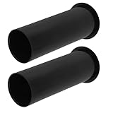 UKCOCO 2 Stück Bassreflexrohre Subwoofer Portrohre aus Kunststoff 65x180mm Universelle Lautsprecher Lufteinlässe für Heim Auto und Tragbare Lautsprecher Langlebige Selbstgemacht