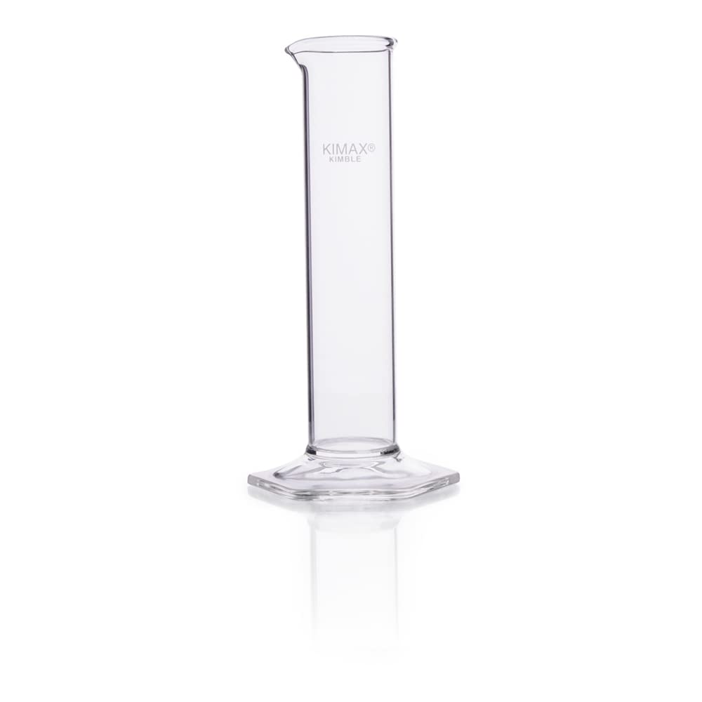 Kimble 20058-38375 Hydrometer Cylinder, Borosilicate Glass, 340mL