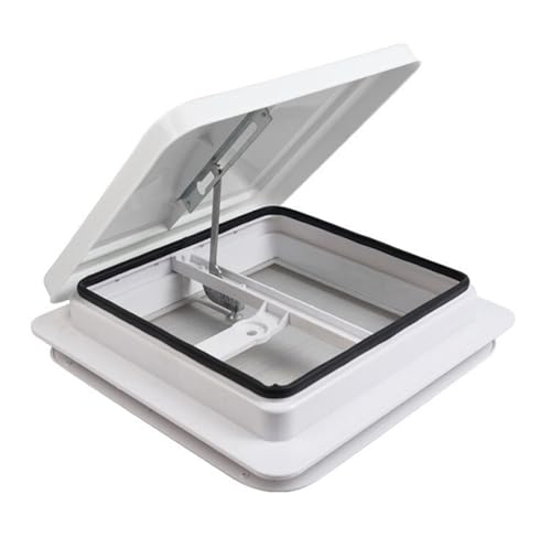 Extractor de techo de 14 pulgadas para RV con campana negra de alta capacidad de aire 4