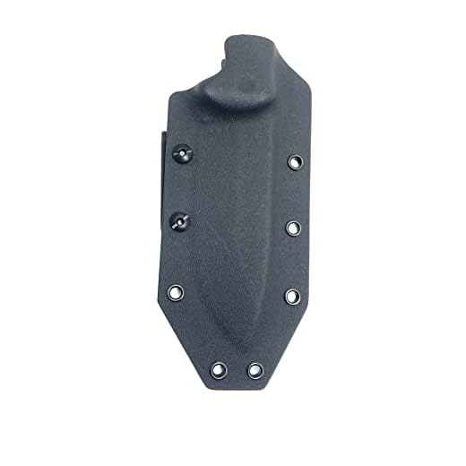 Valhalla Custom Kydex Sheath Ka-bar Becker BK2 BLACK Two Piece