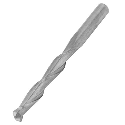 Image of 10PCS Carbide Single Flute Cutter End Mills, 2 Flute Spiral Router Bit, Milling Cutter Carving Tool for Wood CNC End Mill 3.175 x 22mm