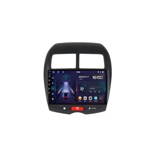 Autoradio 2 Din Mitsubishi ASX Voyages Connectés Bluetooth Mains Libres