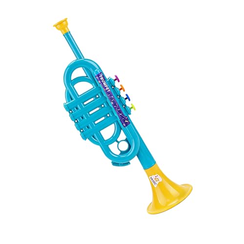 Jouet trompette pour enfants, plaisir réaliste et éducatif, instruments de musique simulés,...