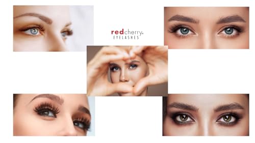 Red Cherry False Eyelashes #43 (Pack of 3)