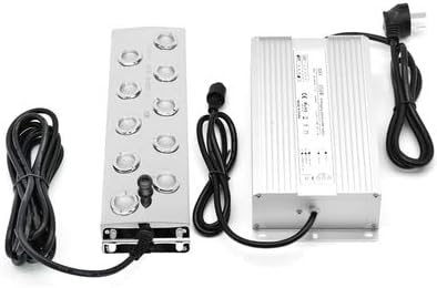 KY Ultrasonic Mist Maker fogger 10 Head ultrasonic Mist humidifier Atomizer with Waterproof Power Supply for Water Fountain Pond Rockery Fishtank Vase Birdbath
