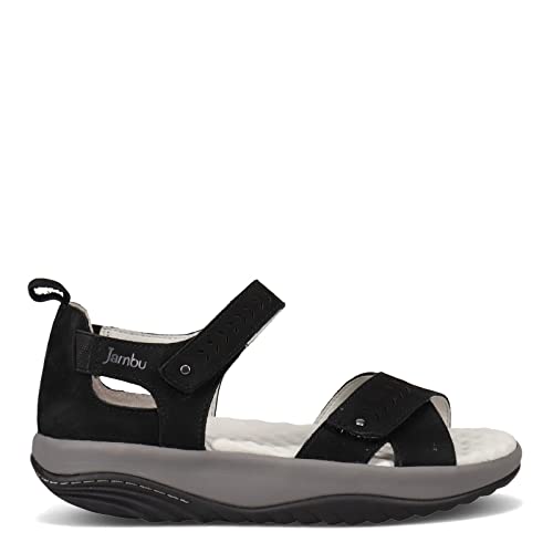 Image of Jambu Womens Sedona Cut Out Ankle Strap Casual Sandals Casual