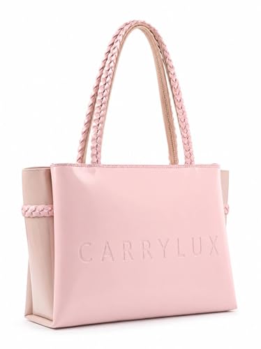 Image of Carrylux Large Capacity Croco Pattern Tote Bags For Womens Big Purses And Handbags Ladies Big Shoulder Bag
