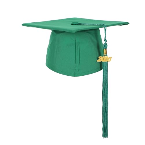 Image of Matte Kindergarten Preschool Graduation Gown and Cap Set with Year Tassel for Kids
